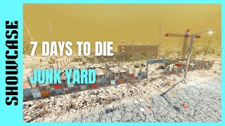 7 Days to Die | Junk Yard (Oil Barrels/Cars/Oven..) Location Guide "Navezgane" PC/PS4/XB1