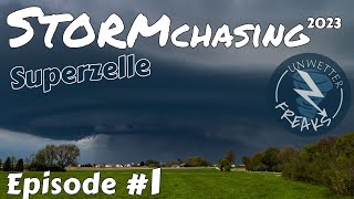 Unwetterlage mit Superzelle von Ulm bis München am 05.05.2023 | Stormchasing 2023 ⛈