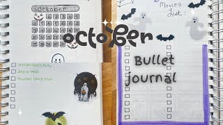 October Bullet Journal Setup- New Hobby Lobby Sticker Books