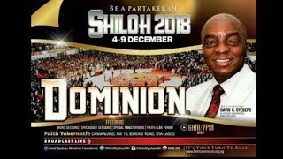 SHILOH 2018 David Oyedepo - Engaging The Power of Expectation For a  Turnaround