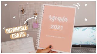 AGENDA 2021 y 2022 IMPRIMIBLE PDF GRATIS ⭐️