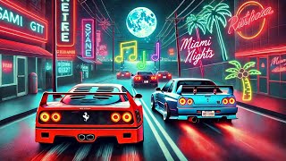 Miami Nights Synthwave | 80's Neon Drive with Chill Vibes