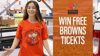 Free Tickets to the Browns Home Opener