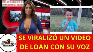 SE VIRALIZÓ UN VIDEO EN EL QUE SE ESCUCHA POR PRIMERA VEZ LA VOS DE LOAN DANILO PEÑA