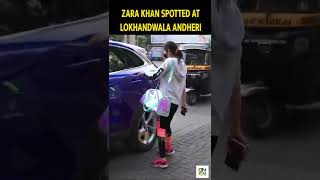 Actress Zara Khan Spotted At Lokhandwala Andheri Mumbai | Dekh News | #Shorts