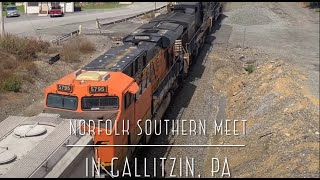 Norfolk Southern Meet: Gallitzin Tunnel (Gallitzin, PA)