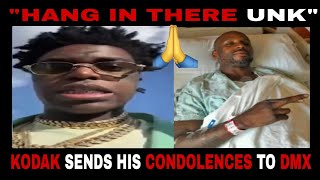 "Hang in There Unc" Kodak Sends His Condolences To DMX 💪