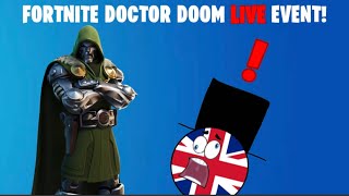 Live Doctor Doom Fortnite Event