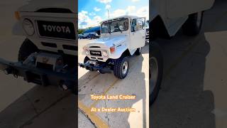 🏎️Toyota Land Cruiser, Dealer Auction #oldcars #rarecars #autoauction #auction #dealer #sportcar