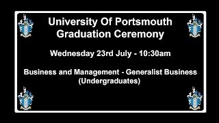 Graduation 2014, Business and Management - Generalist Business (undergraduates)