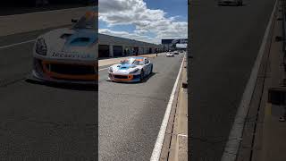 Some seriously cool race cars at CSCC’s Silverstone GP 22.6.24 rounds in the pit lane after quali