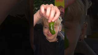 Extreme Gummy Pickle Candy ASMR (Gupperz) 🥒 #Shorts