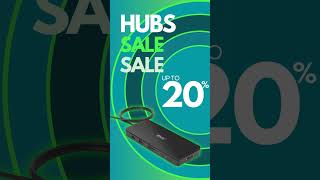 HUBS ON SALE 20% από το videotooth.com #hub #pcaccessories  #videotootheshop #sale