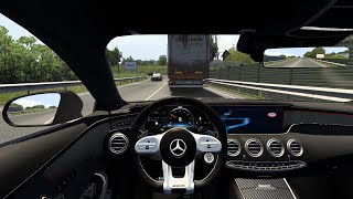 Mercedes-Benz AMG S63 Coupe | Euro Truck Simulator 2 | Game Play