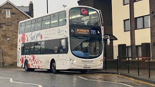 Go North East Depford Based Wright Gemini 2 6086 On The 701 To St Peter’s