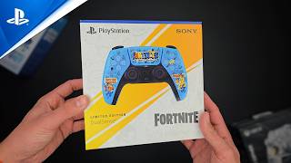 FORTNITE Limited Edition DualSense Controller // Silent Unboxing