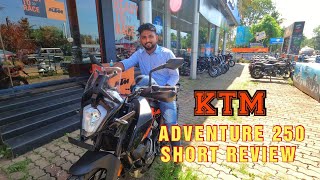 KTM Adventure 250 Short Review #pilotontrack