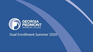 Summer 2020 Dual Enrollment 101