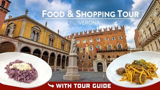 VERONA, Italy - Food & Shopping