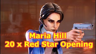 20 x Maria Hill Red Stars Opening | Ability Overview | Marvel Strike Force - Free to Play