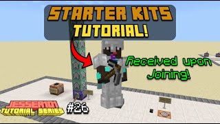 How to make Joining/Starter Kits in Minecraft (Bedrock Edition) 1.16+ - Tutorial Series #026