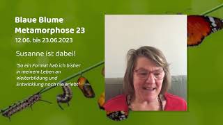 Susanne Krug wirkt an der Gestaltung der Blaue Blume Metamorphose 23 mit! Spielwelt der Co Kreation