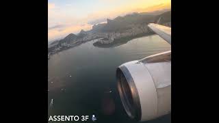 Que céu é esse da Cidade Maravilhosa?!?! Para o alto a bordo do A319 da LATAM