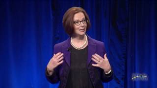 Julia Gillard - Tips for living in this gender biased world | Simmons Leadership Conf.