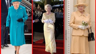 Queen Elizabeth Regal Royal Dresses Style #royalfamily #fashion