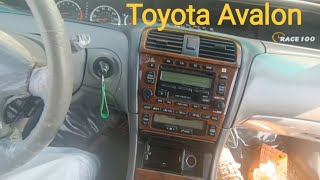 how to remove factory radio toyota avalon 2004