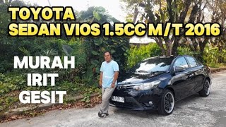 REVIEW MOBIL MURAH DAN BEKAS || TOYOTA VIOS TAHUN 2016 || MOBIL VIOS BLACK