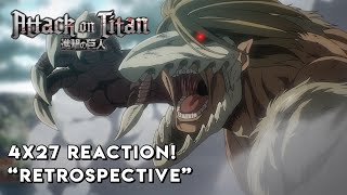 Attack on Titan 4x27 "Retrospective" GROUP REACTION & DISCUSSION! (Episode 86)