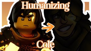 Humanizing Cole From Ninjago!! (Speedpaint+Commentary)