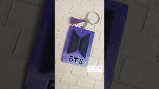 BTS keychain #diy #craft #youtubeshorts #zufracreations