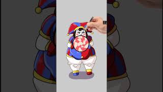 The Amazing Digital Circus Pomni got so fat 😱Fixing Pomni Animation #shorts #youtubeshorts #TADC