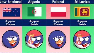 "Which Countries Support Serbia or Kosovo? | Srbija vs Kosovo