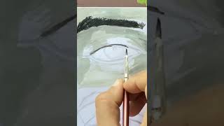 Painting with just 2 colours #art