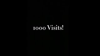 Thank you for 1000 Visits on The Search!