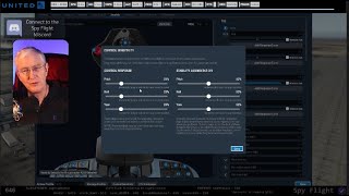 Spy Flight's B732 Control Setting Experiment