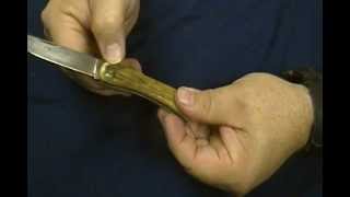 Oldschooldirtbiker German Eye Sodbuster Vintage Knife Review Stag 1950's 1960's 1970's