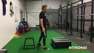 Single Leg Seated Box Jump