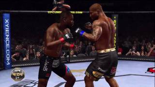 UFC Undisputed 2010 Gameplay Demo Evans Vs Rampage HD