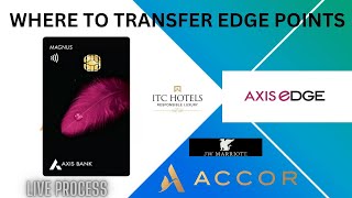 Where to transfer Axis Edge reward points? Before devaluation from 1stSep,23 FREE FLIGHTS & HOTELS