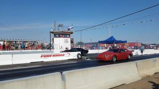 INSANE MUSTANG SUPERCHARGER DRAG !!!!