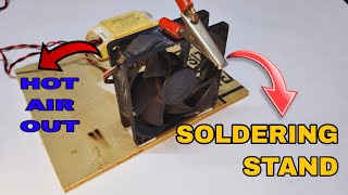 How To Make SOLDERING STAND At Home || @Experimentcafee #soldering