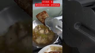 Pork and mushroom steak, Lutong bahay, lutong pinoy, pinoy recipe, pinoy foods