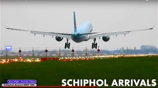 PlaneSpotting 🔴 B747's, A330's & more #SCHIPHOL AIRPORT RWY 18C