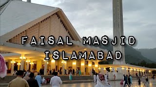 Islamabad Faisal Masjid | Islamabad view from daman e koh at night