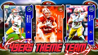 THE BEST 49ERS THEME TEAM IN MADDEN 25!