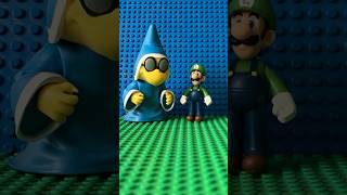 Giant Kamek vs Luigi! #mario #animation #stopmotion #lego